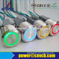 CCC Dot/ring/power logo symbol/non-illuminated/green/Amber/blue/white/bi-color colorful flashlight push button switch
